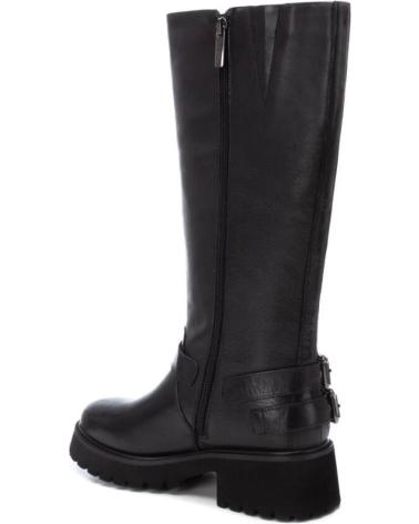 Woman boots CARMELA BOTA ALTA BIKER HEBILLAS NEGRO