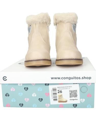 Stivaletti per Bambina CONGUITOS COSH113036 BEIGE