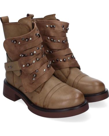 Stivaletti per Donna SPORT3PUNTO0 F6595-KAKI VARIOS COLORES