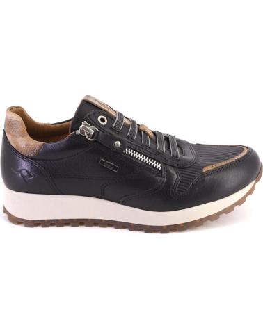 Esportes  de Mulher KANGAROOS 681 ZAPATILLAS CASUAL DE MUJER PIEL NEGRO