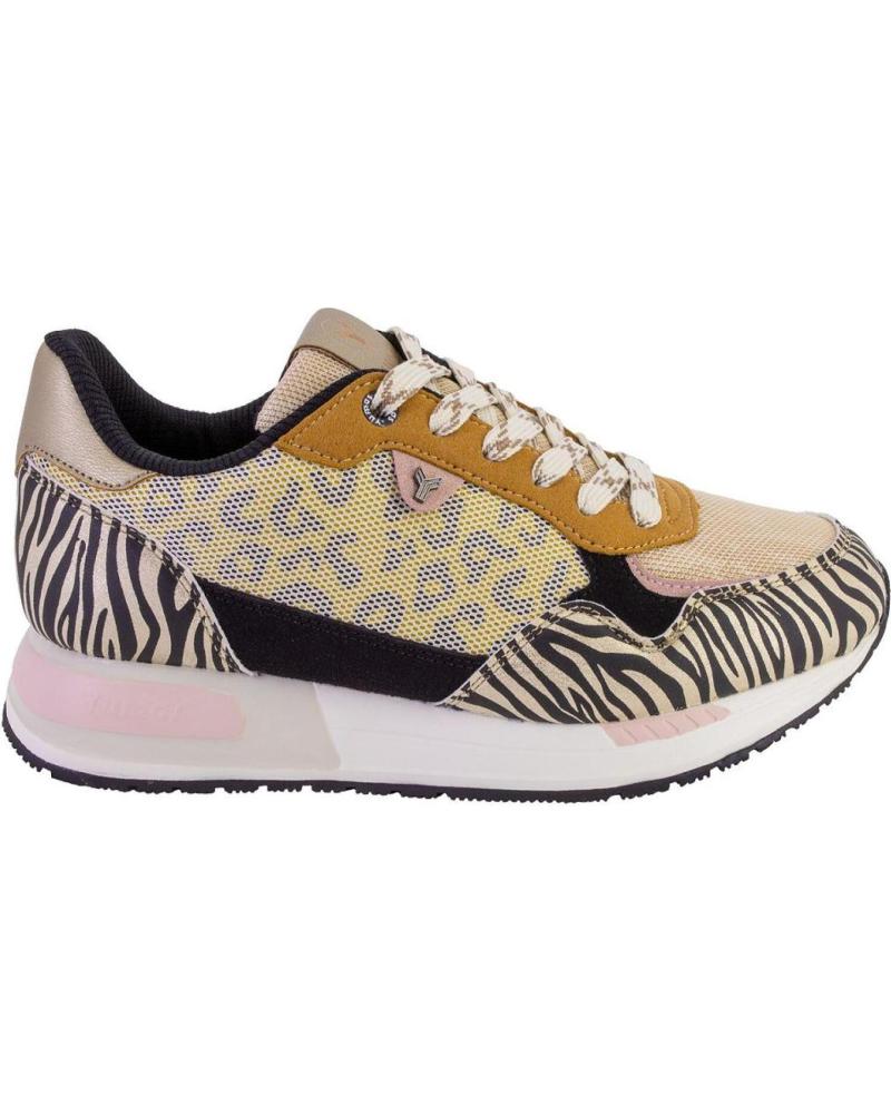 Esportes  de Mulher YUMAS BONNIE ZAPATILLAS CASUAL DE MUJER ORO