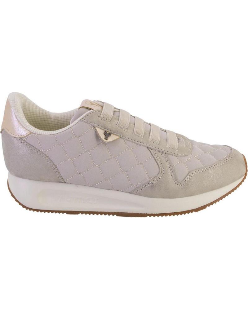 Esportes  de Mulher YUMAS GINEVRA ZAPATILLAS CASUAL DE MUJER PLATINO