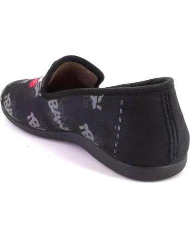 Man House slipers  RODEVIL 500BOXEO ZAPATILLAS DE CASA DE HOMBRE MORTADEL NEGRO