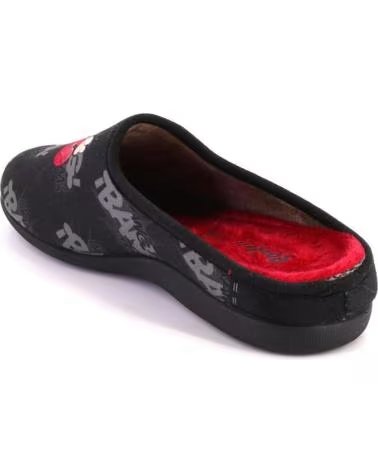 ZAPATILLAS DE CASA DE HOMBRE RODEVIL 582BOXEO MORTADELO Y FILEMÓN NEGRO
