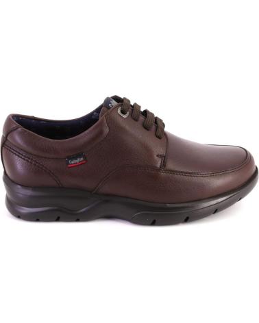 Scarpe per Uomo CALLAGHAN 55600 ZAPATOS CON CORDONES DE HOMBRE PIEL MARRON