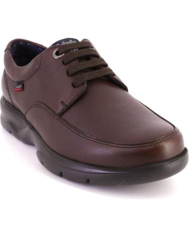 Scarpe per Uomo CALLAGHAN 55600 ZAPATOS CON CORDONES DE HOMBRE PIEL MARRON