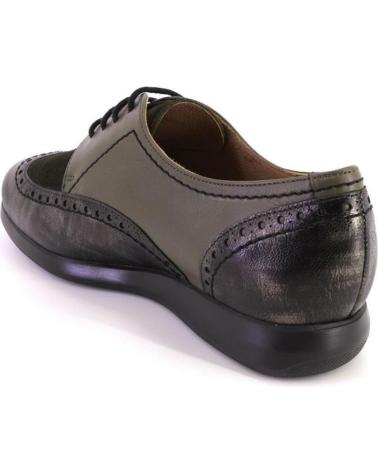 Sapatos de Mulher PIESANTO 235540 ZAPATOS CON CORDONES DE MUJER PIEL KAKI