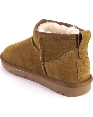 Botines de Mujer KELARA K41201 BOTINES DE MUJER ANTE SERRAJE CUERO