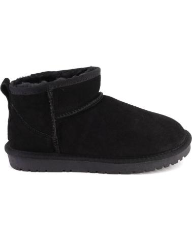 Botines de Mujer KELARA K41201 BOTINES DE MUJER ANTE SERRAJE NEGRO