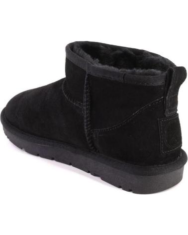 Botines de Mujer KELARA K41201 BOTINES DE MUJER ANTE SERRAJE NEGRO