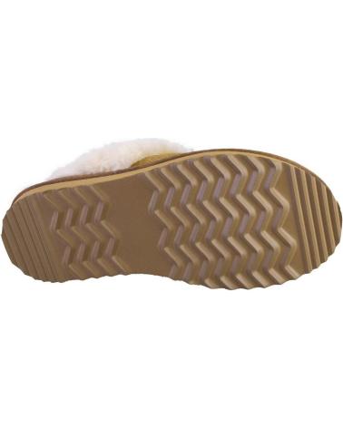 Pantofole per Donna KELARA K41218 ZAPATILLAS DE CASA DE MUJER ANTE SERRAJE CUERO