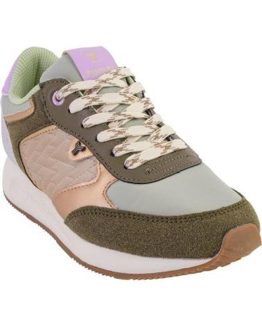 Deportivas de Mujer YUMAS ABBA ZAPATILLAS CASUAL DE MUJER KAKI
