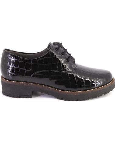Scarpe per Donna PITILLOS 10081 ZAPATOS CON CORDONES DE MUJER PIEL NEGRO