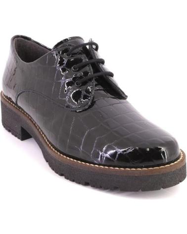 Scarpe per Donna PITILLOS 10081 ZAPATOS CON CORDONES DE MUJER PIEL NEGRO
