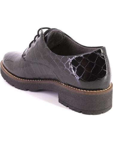 Scarpe per Donna PITILLOS 10081 ZAPATOS CON CORDONES DE MUJER PIEL NEGRO