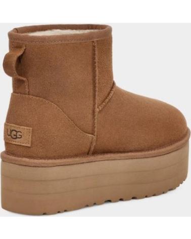 Stivaletti-De-Mujer-UGG-BOTINES-CLASSIC-MINI-PLATFORM-CUERO