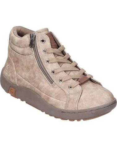 Botins de Mulher CORONEL TAPIOCCA BOTINES PLANOS T960 MUJER BEIG BEIGE