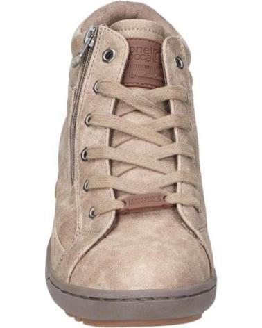 Botins de Mulher CORONEL TAPIOCCA BOTINES PLANOS T960 MUJER BEIG BEIGE