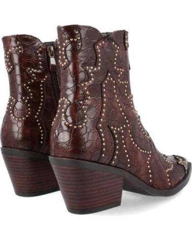 Stivali per Donna NOA HARMON BOTINES DE TACON 9098 MUJER CUERO MARRóN