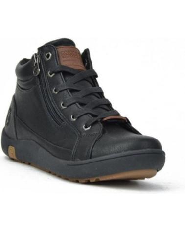 Botins de Mulher CORONEL TAPIOCCA BOTINES PLANOS T960 MUJER NEGRO