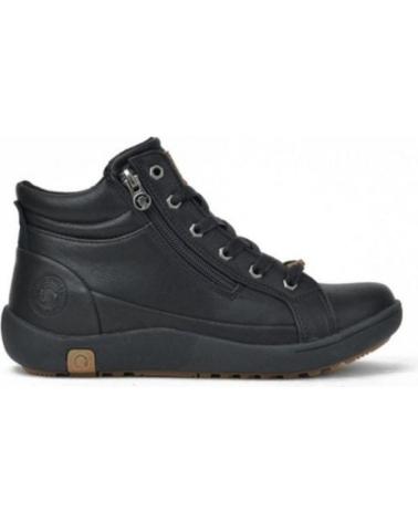 Botins de Mulher CORONEL TAPIOCCA BOTINES PLANOS T960 MUJER NEGRO