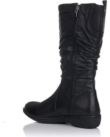 Stivali per Donna KANGAROOS BOTAS DE MUJER 710-11 PIEL NEGROPIEL NEGRO
