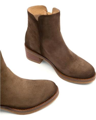 Boots für Damen PORRONET BOTAS DE TACON 4635 MUJER CUERO MARRóN
