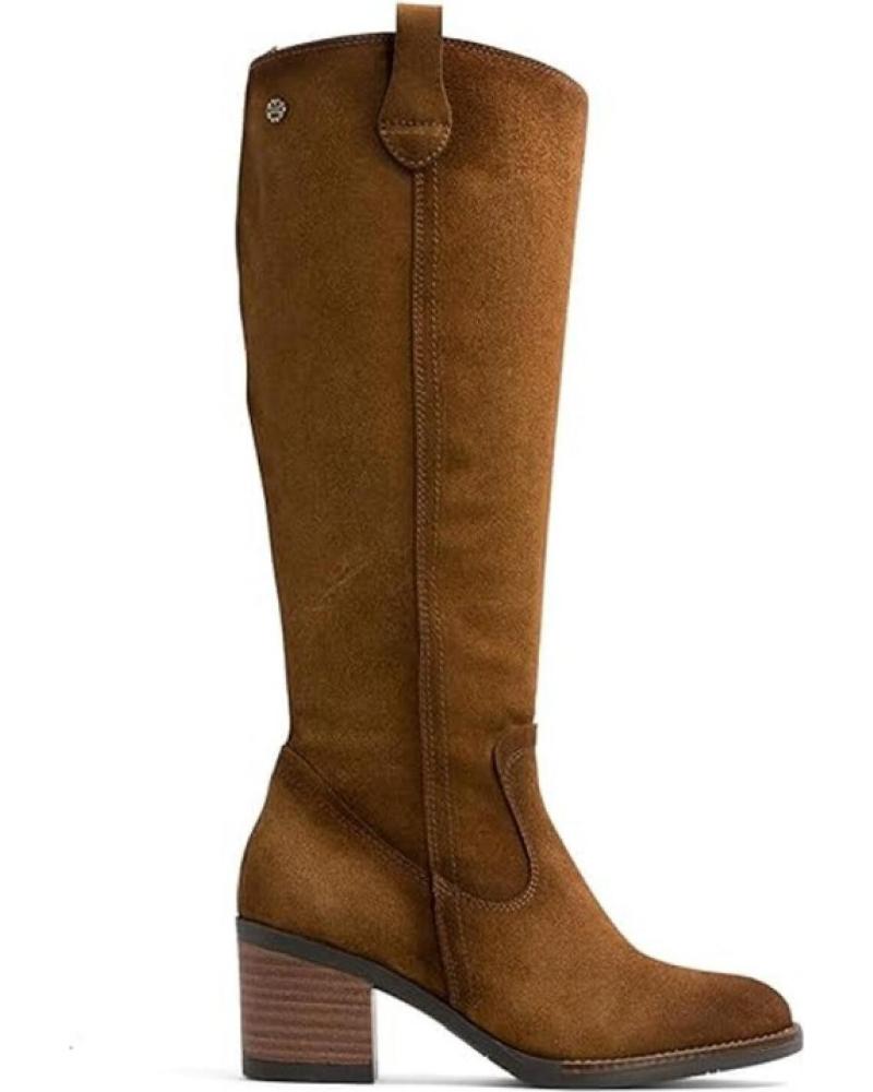 Boots für Damen PORRONET BOTAS DE TACON 4647 MUJER CUERO MARRóN