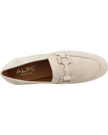 Mocassins de Mulher ALPE MOCASINES MUJER MODELO 5069 12 COLOR BEIS ARENA
