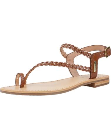 Sandales pour Femme LES TROPEZIENNES SANDALIAS MUJER MODELO HAPYDEA COLOR MARRON TAN