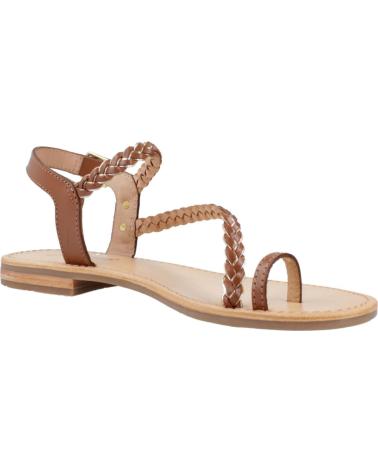 Sandales pour Femme LES TROPEZIENNES SANDALIAS MUJER MODELO HAPYDEA COLOR MARRON TAN