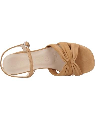 Woman Sandals WONDERS ALIAS MUJER MODELO GISELA COLOR MARRON SAND
