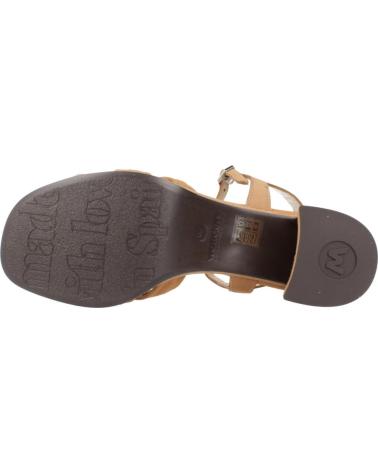 Woman Sandals WONDERS ALIAS MUJER MODELO GISELA COLOR MARRON SAND