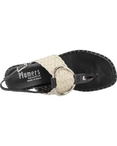 Woman Sandals PLUMERS SANDALIAS MUJER MODELO 3746P COLOR MARRON NEGRO