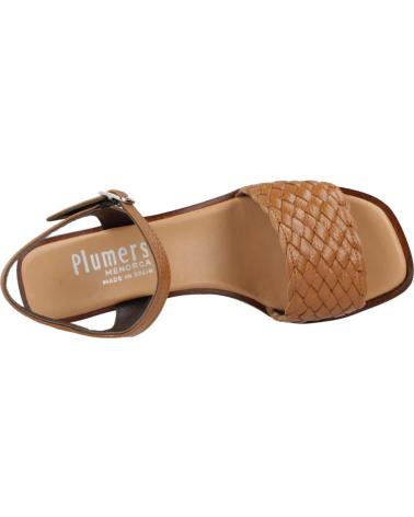 Woman Sandals PLUMERS SANDALIAS MUJER MODELO 3820P COLOR MARRON CUERO