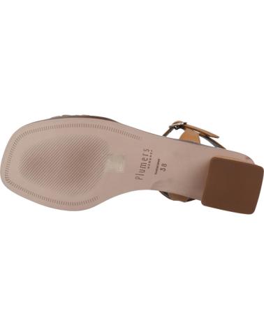 Woman Sandals PLUMERS SANDALIAS MUJER MODELO 3820P COLOR MARRON CUERO