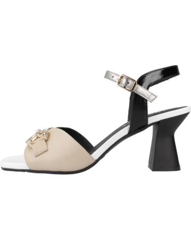 Woman Sandals LODI SANDALIAS MUJER MODELO LOR4491 COLOR BEIS WHTNGRO