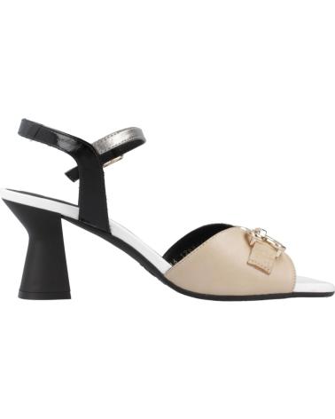 Woman Sandals LODI SANDALIAS MUJER MODELO LOR4491 COLOR BEIS WHTNGRO