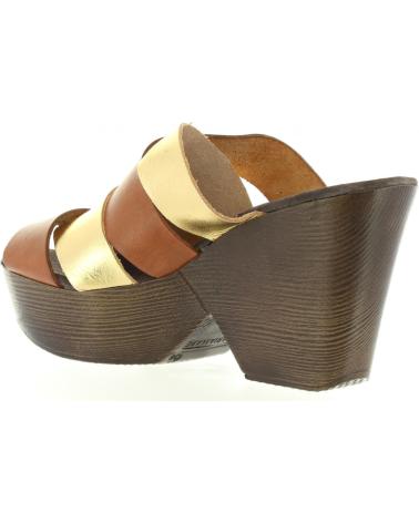 Sandali per Donna MARIA MARE 65892 MADERA-LAMINA ORO