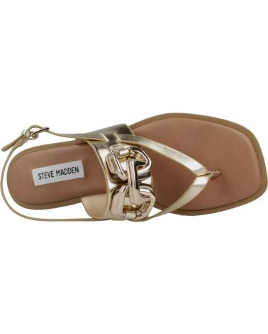 Woman Sandals STEVE MADDEN SANDALIAS MUJER MODELO GENIE COLOR ORO GOLD