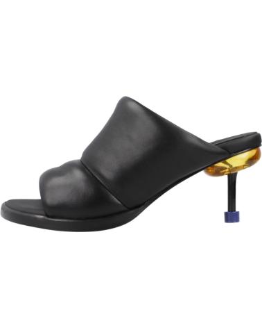 Woman Sandals 4CCCCEES SANDALIAS MUJER MODELO OSHA PILLOW COLOR NEGRO BLACK