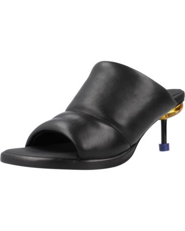 Woman Sandals 4CCCCEES SANDALIAS MUJER MODELO OSHA PILLOW COLOR NEGRO BLACK