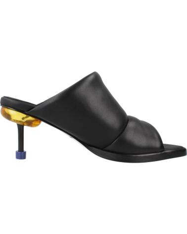 Woman Sandals 4CCCCEES SANDALIAS MUJER MODELO OSHA PILLOW COLOR NEGRO BLACK