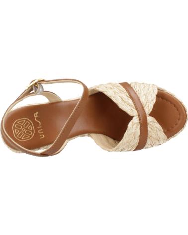 Woman Sandals UNISA SANDALIAS MUJER MODELO 153474 COLOR MARRON SADDLE