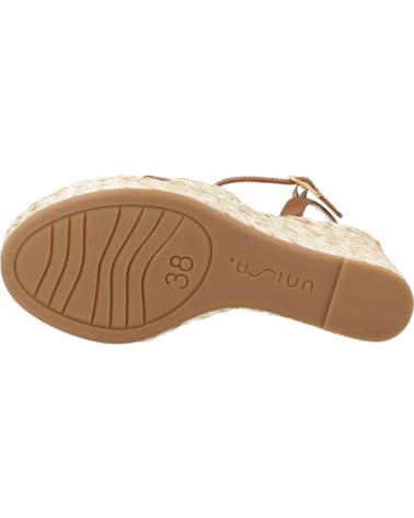 Woman Sandals UNISA SANDALIAS MUJER MODELO 153474 COLOR MARRON SADDLE
