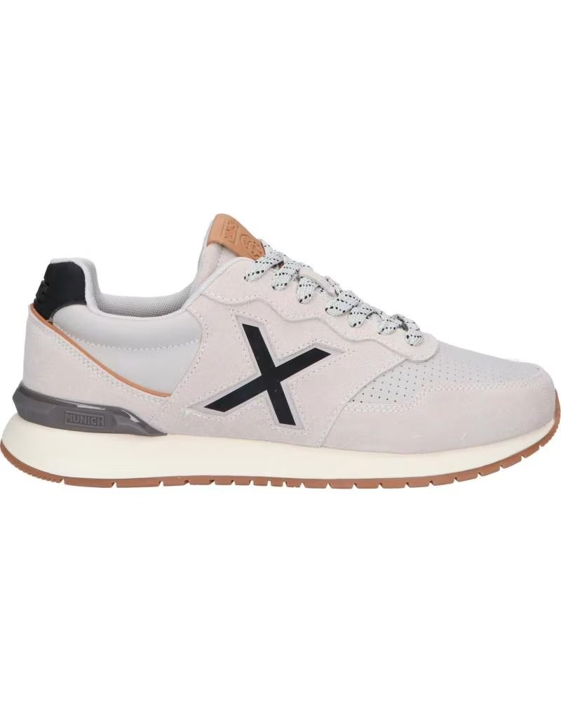 SCARPE MUNICH DASH PREMIUM UOMO GRIGIO-NERO GRIS