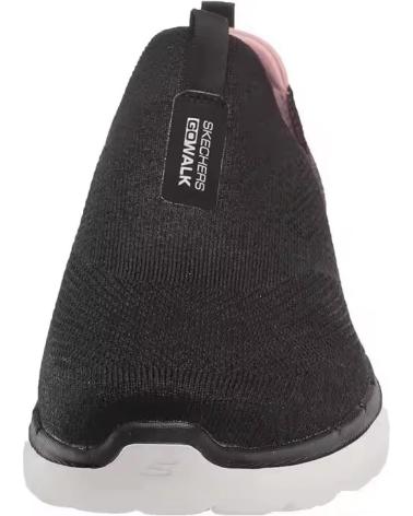 Deportivas de Mujer y Hombre SKECHERS GO WALK 6 GLIMMERING NEGRO