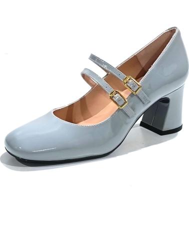 Sapatos de Mulher UNISA ZAPATO VESTIR DE CHAROL CON TACON CHAROL GRIS