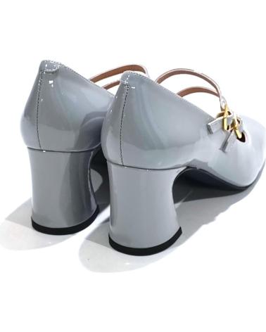 Sapatos de Mulher UNISA ZAPATO VESTIR DE CHAROL CON TACON CHAROL GRIS