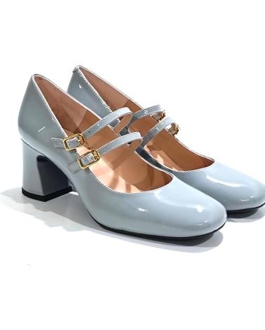 Sapatos de Mulher UNISA ZAPATO VESTIR DE CHAROL CON TACON CHAROL GRIS
